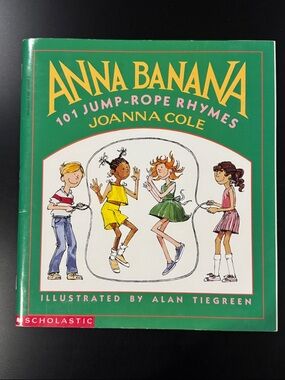Anna Banana: 101 Jump-Rope Rhymes - Vintage Scholastic Softcover Children’s Book